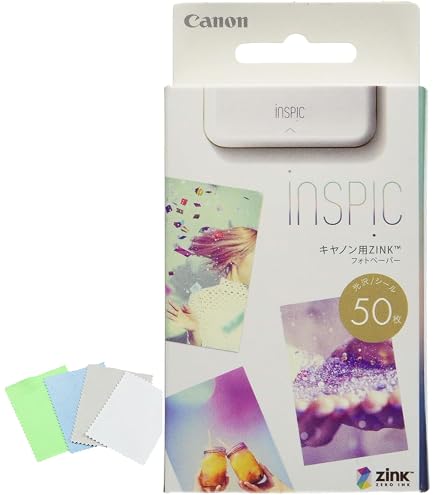 Amazon.co.jp: キヤノン Canon スマホプリンター用 ZINKフォトペーパー